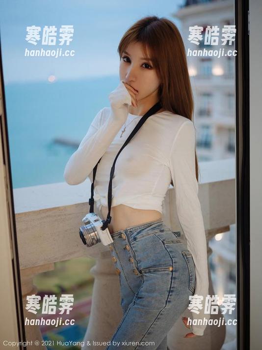 HuaYang花漾 - 回头一瞥，沈蜜桃off的水手服真是让人目不暇接，资源收好，画面太饱满！
