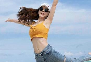 MiStar魅妍社 – 图册欣赏，陈雅漫VICKY泳衣，仿佛我也身在那个阳光灿烂的沙滩！